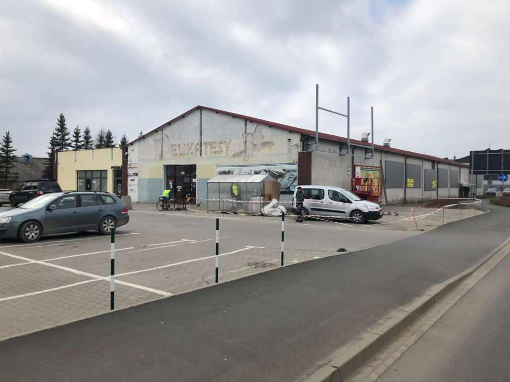 Druga rozbudowa parkingu